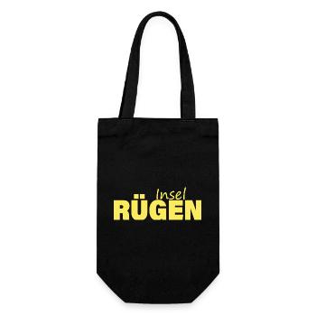 Island of Rügen - Gift Bag for Bottles - black - Front