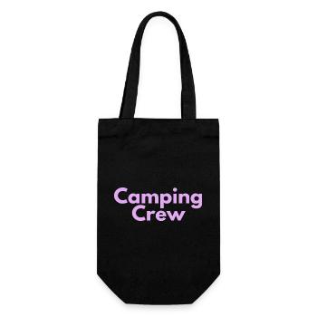 Équipe de camping - Sac à bouteille - noir - Devant