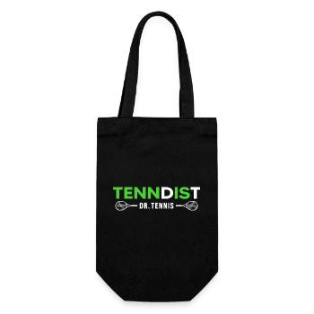 Balle de match de tennis raquette de tennis « dr.tennis » - Sac à bouteille - noir - Devant