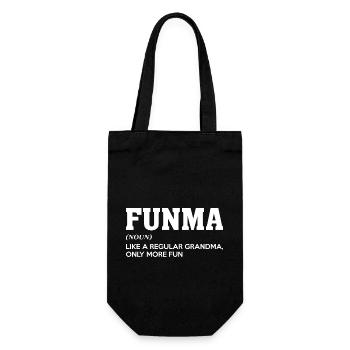 Funma Shirts Funma Chemise Comme Une Grand-Mère Ordinaire - Sac à bouteille - noir - Devant