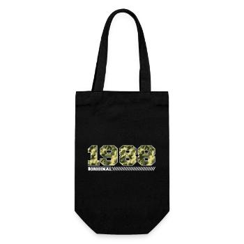 1988 Anniversary Gift Vintage 1988 Army - Gift Bag for Bottles - black - Front