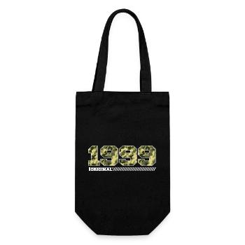 1999 Anniversary Gift Vintage 1999 Army - Gift Bag for Bottles - black - Front