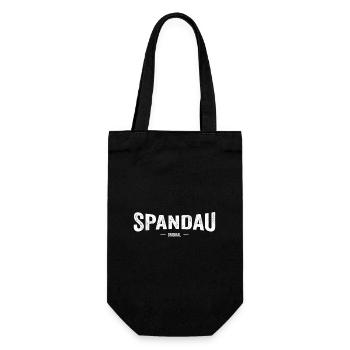 Spandau Original - Geschenkbeutel für Flaschen - Schwarz - Vorne