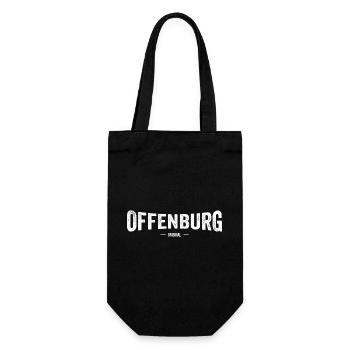 Offenburg Original - Geschenkbeutel für Flaschen - Schwarz - Vorne