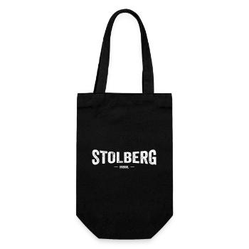 Stolberg Original - Geschenkbeutel für Flaschen - Schwarz - Vorne