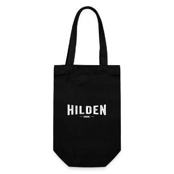 Hilden Original - Geschenkbeutel für Flaschen - Schwarz - Vorne