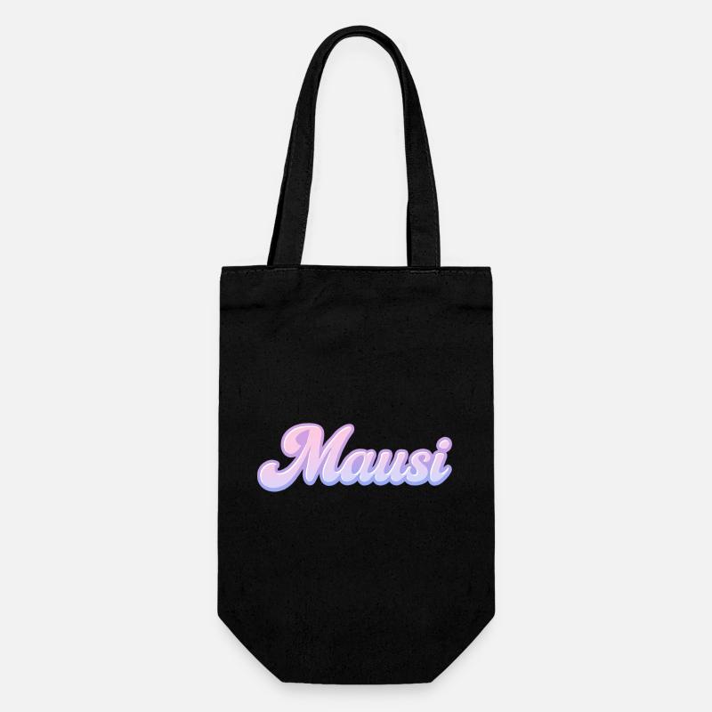 Mausi / y2k Design - Sac à bouteille - noir