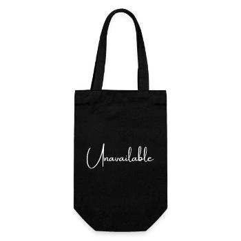 Unavailable | Greysoul Thoughts - Gift Bag for Bottles - black - Front