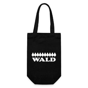 Forest - Gift Bag for Bottles - black - Front