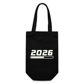 2026 - Gift Bag for Bottles - black - Front