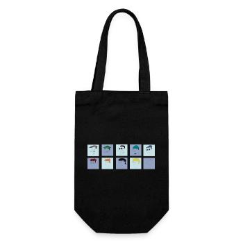 Smug Men Collection - Gift Bag for Bottles - black - Front