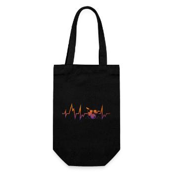 Batterie Pulse Neon: Vibes Musicales - Sac à bouteille - noir - Devant
