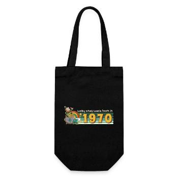 Les chanceux sont nés en 1970 tee St. Patrick’s - Sac à bouteille - noir - Devant
