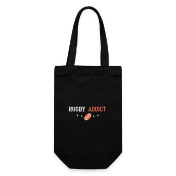 Rugby addict - Sac à bouteille - noir - Devant