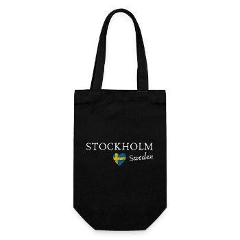 J’adore Stockholm Suède - Sac à bouteille - noir - Devant