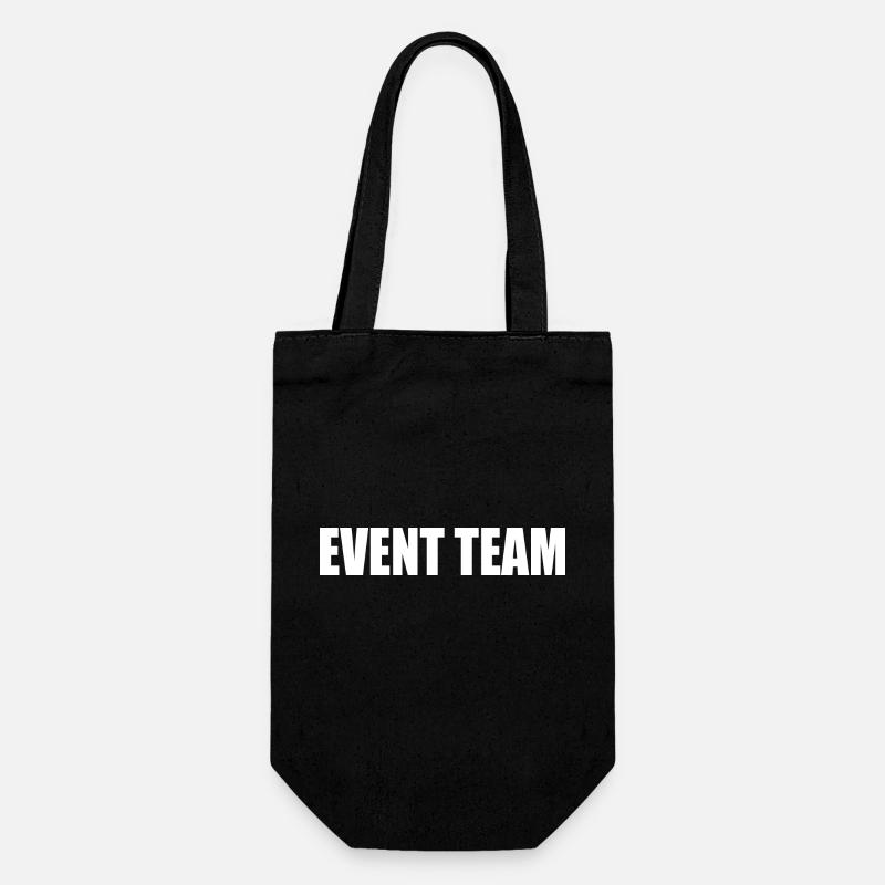Event team - Geschenkbeutel für Flaschen - Schwarz