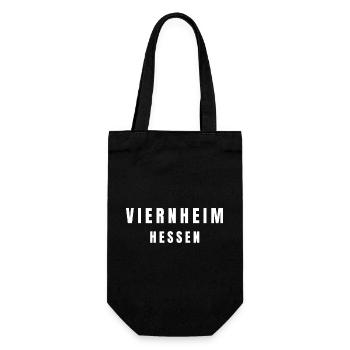 Viernheim, Hesse - Gift Bag for Bottles - black - Front