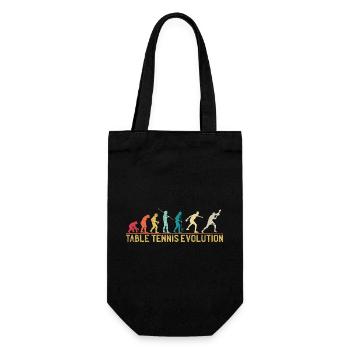 Table Tennis Evolution Progression Design - Sac à bouteille - noir - Devant