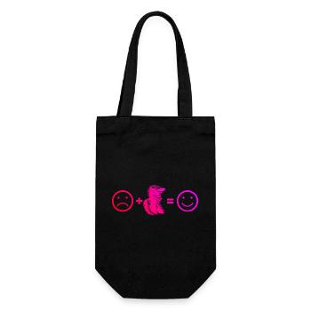 Motocross motif with recognition value - Gift Bag for Bottles - black - Front