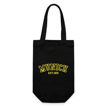 Munich Fondé en 1976 - Sac à bouteille - noir - Devant