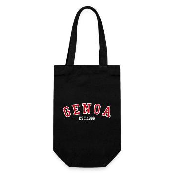 Gênes fondée en 1966 - Sac à bouteille - noir - Devant