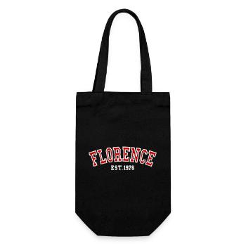 Florence Est. 1976 - Gift Bag for Bottles - black - Front