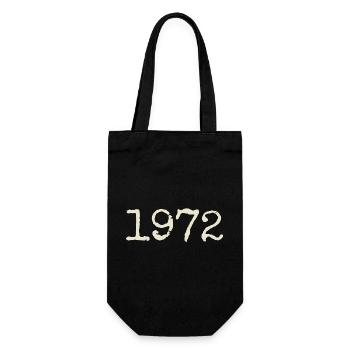 Cadeau Anniversaire 1972 - Génial depuis 1972 - Sac à bouteille - noir - Devant