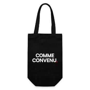 Comme convenu - Sac à bouteille - noir - Devant
