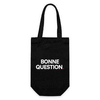 Bonne question - Sac à bouteille - noir - Devant