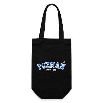  Poznań Est. 1996 - Gift Bag for Bottles - black - Front