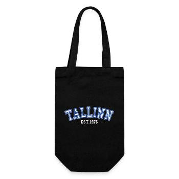 Tallinn Est. 1976 - Gift Bag for Bottles - black - Front