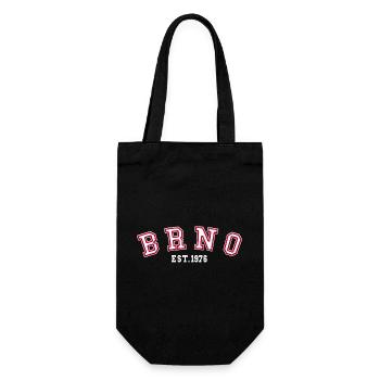 Brno Est. 1976 - Gift Bag for Bottles - black - Front