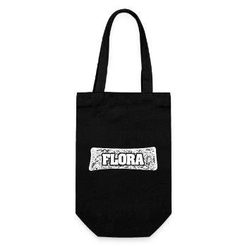 Flora comme nom - Sac à bouteille - noir - Devant