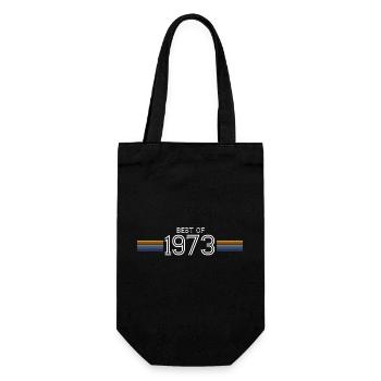 Best Of 1973 Funny Gift T-Shirt - Geschenkbeutel für Flaschen - Schwarz - Vorne