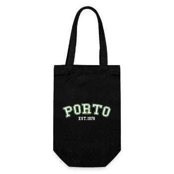 Porto Est. 1976 - Gift Bag for Bottles - black - Front