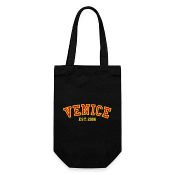 Venedig gegründet 2006 - Geschenkbeutel für Flaschen - Schwarz - Vorne