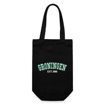 Groningen Est. 1986 - Gift Bag for Bottles - black - Front