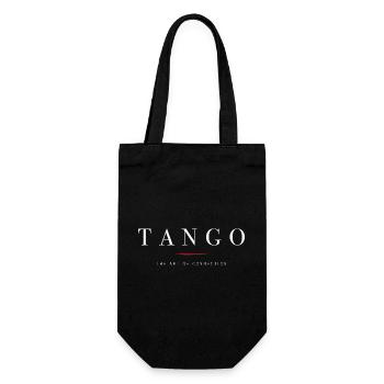 Le tango : l’art de la connexion - Sac à bouteille - noir - Devant