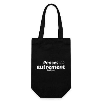 Penses autrement autisme - Sac à bouteille - noir - Devant