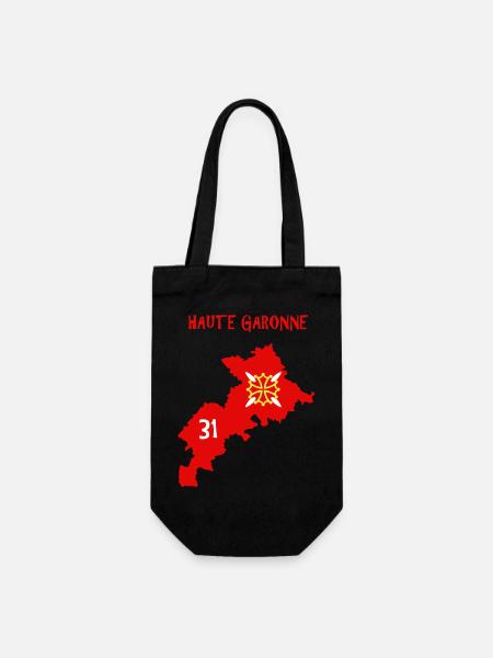 Haute Garonne - Sac à bouteille - noir