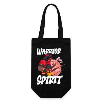 Samurai Samurai Sword Japanese - Gift Bag for Bottles - black - Front