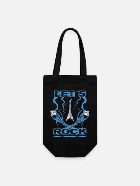 Musiciens de rock - Sac à bouteille - noir