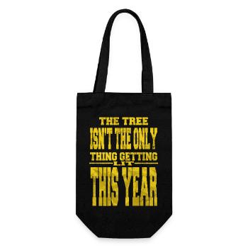 Cute Beach Holiday Gift Idea Quote Birthday - Gift Bag for Bottles - black - Front