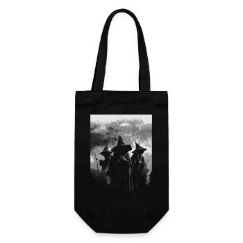 Three witches - Gift Bag for Bottles - black - Front