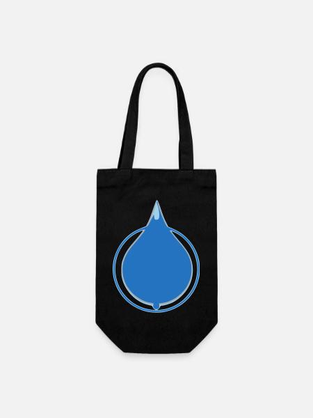 Water Drop - Sac à bouteille - noir