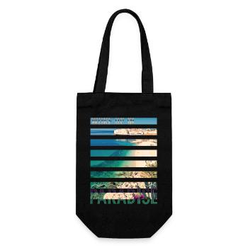 Kroatien Kroatien Hrvatska Kroatien Kroaten Paradies - Geschenkbeutel für Flaschen - Schwarz - Vorne