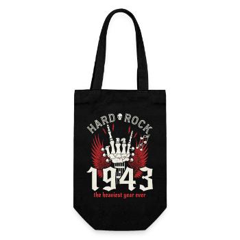 Jahrgang 1943 Musikerfest 80-jähriges Jubiläum - Geschenkbeutel für Flaschen - Schwarz - Vorne
