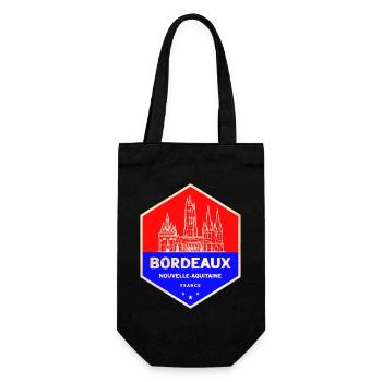 Emblème de Bordeaux Nouvelle-Aquitaine - Sac à bouteille - noir - Devant