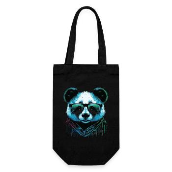 Cool Panda - Sac à bouteille - noir - Devant