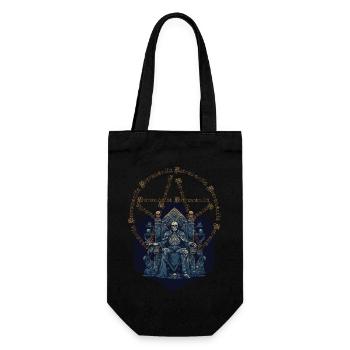 Necromantia 2 - Geschenkbeutel für Flaschen - Schwarz - Vorne